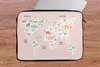 MuchoWow® Laptop Hülle 14 ZollWeltkarte - Kinder - Produktbild-Vorschau 5