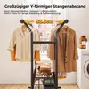 HOKEEPER zware belasting garderobestandaard op wielen, met Productafbeelding-voorbeeld 6