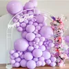 Palloncini in lattice viola 30 cm 100 pezzi Qualità elio Anteprima dell’immagine prodotto 3