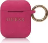 Guess Guaccsilglfu Airpods-Abdeckung In Fuchsia/Fuchsia Mit Produktbild-Vorschau 1