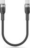 deleyCON 0,15m USB C Kabel Kurz (100W Schnellladekabel) PD Produktbild-Vorschau 3