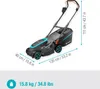 Gardena Akku-Rasenmäher PowerMax 37/36V P4A Ready-To-Use Produktbild-Vorschau 13