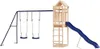 vidaXL Spielturm Massivholz Kiefer Produktbild-Vorschau 4