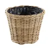 Kobolo Übertopf 26x35 cm mit Folie braun Rattan - Produktbild-Vorschau 1