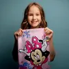 JERRY FABRICS Serviette de bain Minnie noeud rose Coton - Voir les images du produit 7