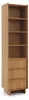 MOEBLO Bücherregal LILIE R50 – schmales Standregal mit 3 Produktbild-Vorschau 4