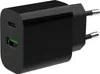 Gembird USB-Ladegerät 2-Port 20W C + A, Schwarz Produktbild-Vorschau 1