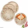 4 piatti per pizza Granito, diametro 31,5 cm, piatti XL per Anteprima dell’immagine prodotto 1