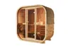 FinnTherm Fasssauna Ellipso M, Moderne Outdoor Sauna inkl. Produktbild-Vorschau 4