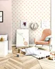 NEWROOM Tapete Big Dots Rose Rosa Vliestapete - Kinder Produktbild-Vorschau 3