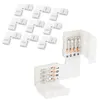 10 x LED RGB Strip Eckverbinder Schnellverbinder Produktbild-Vorschau 1