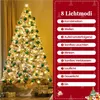 Yaheetech 213cm Künstlicher Weihnachtsbaum mit Schnee & 350 Produktbild-Vorschau 6