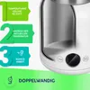 Doppelwandiger Wasserkocher beige 2200W MPM MCZ-128/B1 Produktbild-Vorschau 3