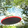 Balançoire nid 110 cm rouge, structure robuste en acier, Voir les images du produit 3