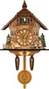 Orologio a cucù da parete - Chalet in legno - Pendolo - Anteprima dell’immagine prodotto 1