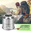 Camping Herd 3-in-1 Portable Edelstahl Leichtgewicht Holz Produktbild-Vorschau 8