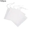 100pcs Nicht gewebte Stoffe leer Teebeutel String Siegel Produktbild-Vorschau 2