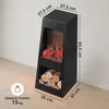 KAMINIO Elektrischer Gartenkamin KAI L -  Elektro Produktbild-Vorschau 6