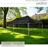 Tonnelle 6 x 3 m avec 2 rideaux - noir Voir les images du produit 3