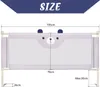 3 côtés 200cm Barrière de lit pour enfants Portable Bed Voir les images du produit 4