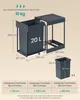 SONGMICS Mülleimer Küche, für Unterschrank, 1 x 20 L, Produktbild-Vorschau 4