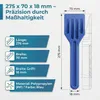 heicko Klotzkelle Kunststoff Blau 275x70x18mm, Verglasung Produktbild-Vorschau 2