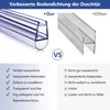 Heilmetz Duschdichtung 100cm Duschtür Dichtung, Glasstärke Produktbild-Vorschau 4