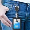 Badgehouder met Trekkoord - Uittrekbare Sleutelhanger - Productafbeelding-voorbeeld 4