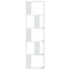 vidaXL Bücherregal 5 Böden Weiß 45x23,5x162,5 cm Produktbild-Vorschau 3