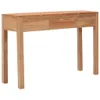 vidaXL Konsolentisch 110x35x75 cm Massivholz Teak Produktbild-Vorschau 8
