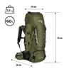 Zaino da trekking NILS CAMP NC1994 Ramsvik 60L con Anteprima dell’immagine prodotto 5