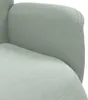 vidaXL Relax kreslo s podnožkou svetlosivý zamat Náhľad obrázku produktu 7