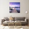Bilder auf glas - See Berge Wasser - 70x70cm - Glasbilder - Produktbild-Vorschau 7