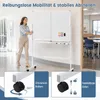 COSTWAY Mobiles Whiteboard mit Ständer 120x90cm, Produktbild-Vorschau 6