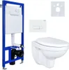 Belvit WC-Komplettset, Softclose-Sitz, Betätigungsplatte, Produktbild-Vorschau 1