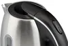 A close-up view of the top part of a stainless steel electric kettle, focusing on the handle and lid. Náhľad obrázku produktu