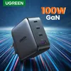 UGREEN USB-A+3xUSB-C 100W GaN Tech Fast Wall Charger EU Produktbild-Vorschau 33