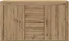 vidaXL Komoda Artisan dub 120 x 36 x 69 cm drevený materiál Náhľad obrázku produktu 5