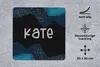 MuchoWow® Mauspad Mousepad Kate - Pastell - Mädchen 20x20 Produktbild-Vorschau 2