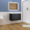 Waschtisch mit Unterschrank 80cm Alast Badmöbel Set Produktbild-Vorschau 2