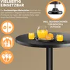 CASARIA® 2in1 Stehtisch höhenverstellbar 70-115cm Aluminium Produktbild-Vorschau 6