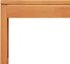 A close-up view of the corner of a wooden bench. Náhľad obrázku produktu