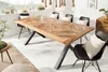 Massiver Esstisch INFINITY HOME 200cm natur Mangoholz Produktbild-Vorschau 3
