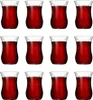 A grid of twelve glasses filled with a dark red liquid, likely tea. Náhľad obrázku produktu