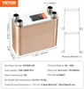 100 Płytowy wymiennik ciepła 4x1-1/4 cala Przyłącze MNPT Podgląd zdjęcia produktu 7