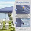 LEADZM 3x 6m Faltpavillon, Pop Up Pavillon mit 6 Produktbild-Vorschau 4