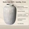 Bodenvase AVION 35cm - bauchig, creme beige Keramik, Ø24cm Produktbild-Vorschau 9
