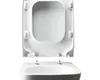 Pressalit WC-Sitz Plan mit Deckel Weiß, vierecks Design, Produktbild-Vorschau 8