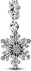 Pandora Charm-Anhänger Glitzer Schneeflocke Sterling-Silber Produktbild-Vorschau 1
