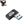 USB A Stecker auf USB A Buchse Adapter Winkelstecker 90° Produktbild-Vorschau 1